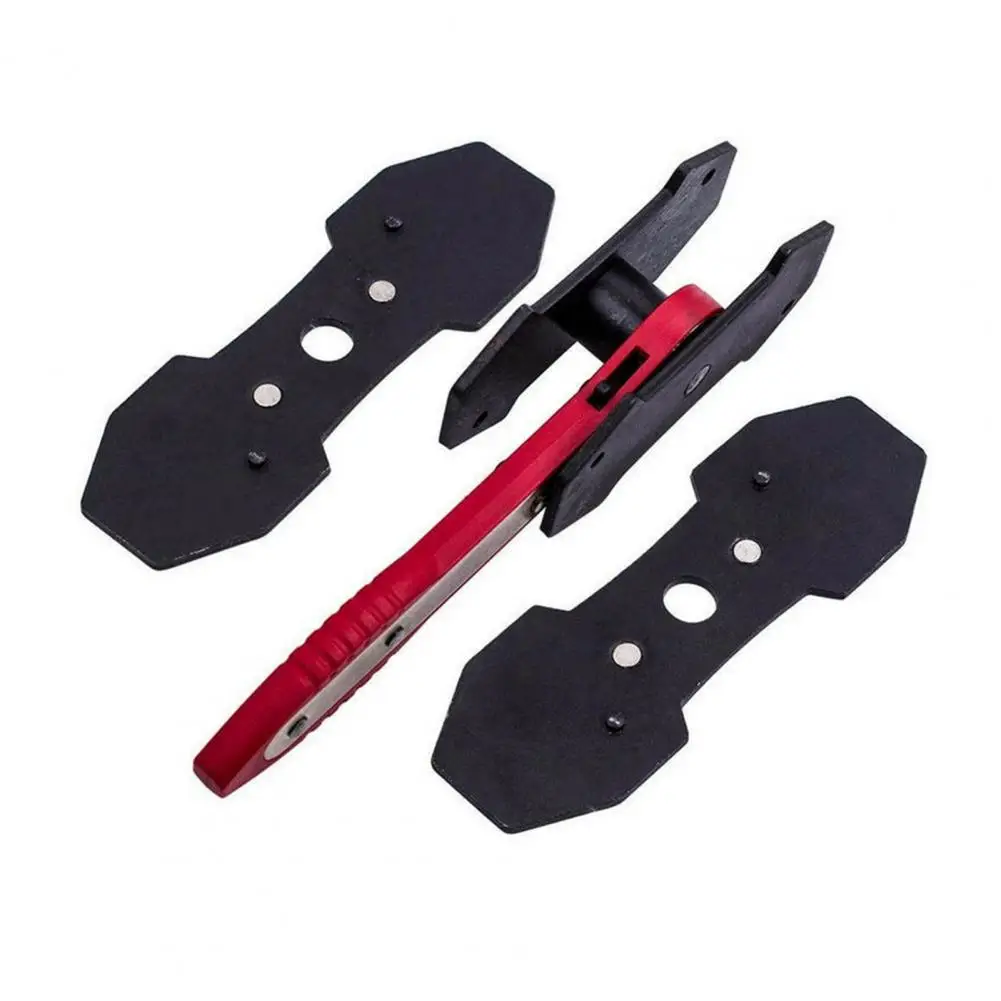 Carbon Steel Brake Caliper Tool Brake Caliper Compression Tool Set with Ratchet Plates Piston Disc Brake Caliper Tool Durable