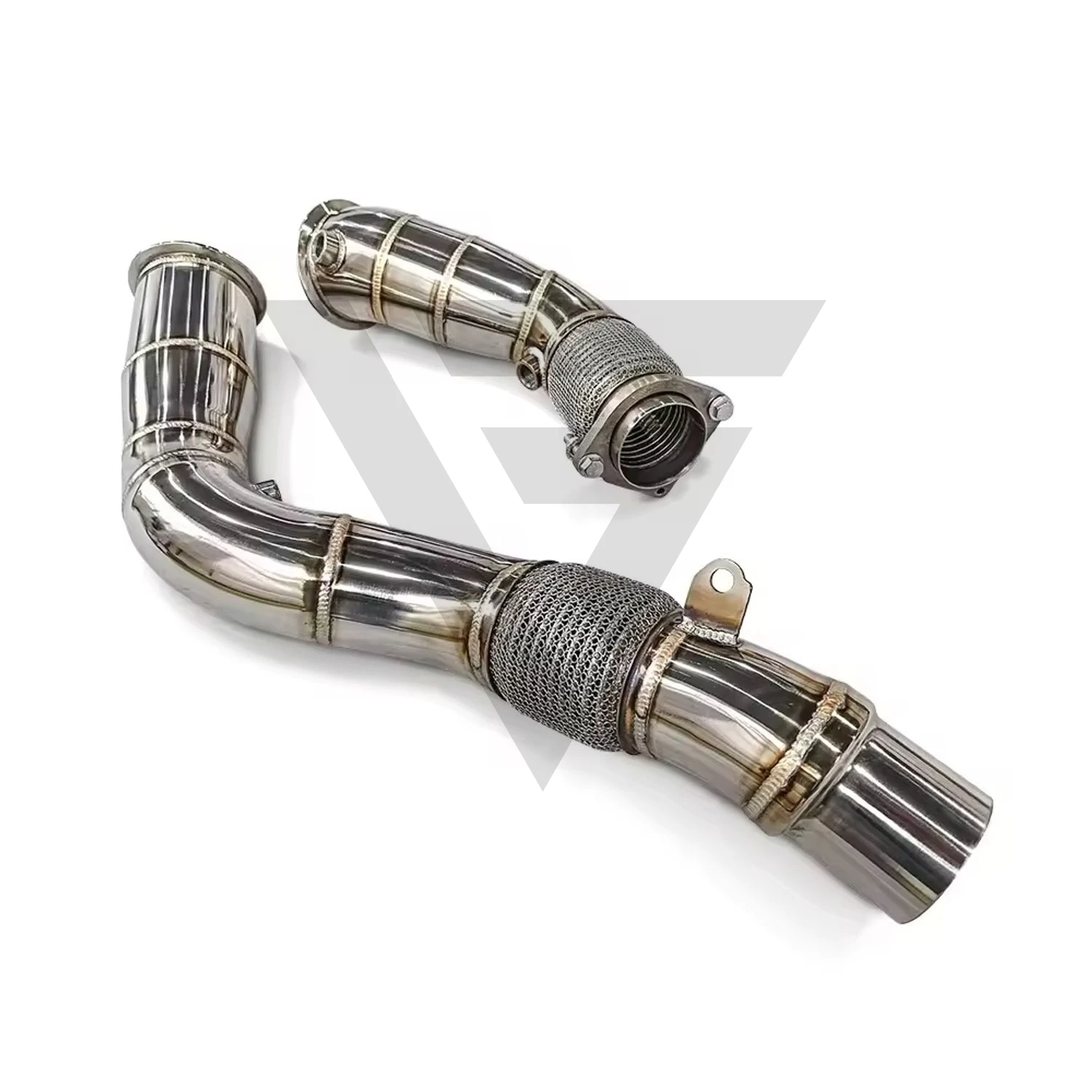 ECCF Sports Downpipe do BMW M3 M4 F80 F82 3.0T Agresywny dźwięk wydechu Ulepszenie wydajności o wysokim przepływie
