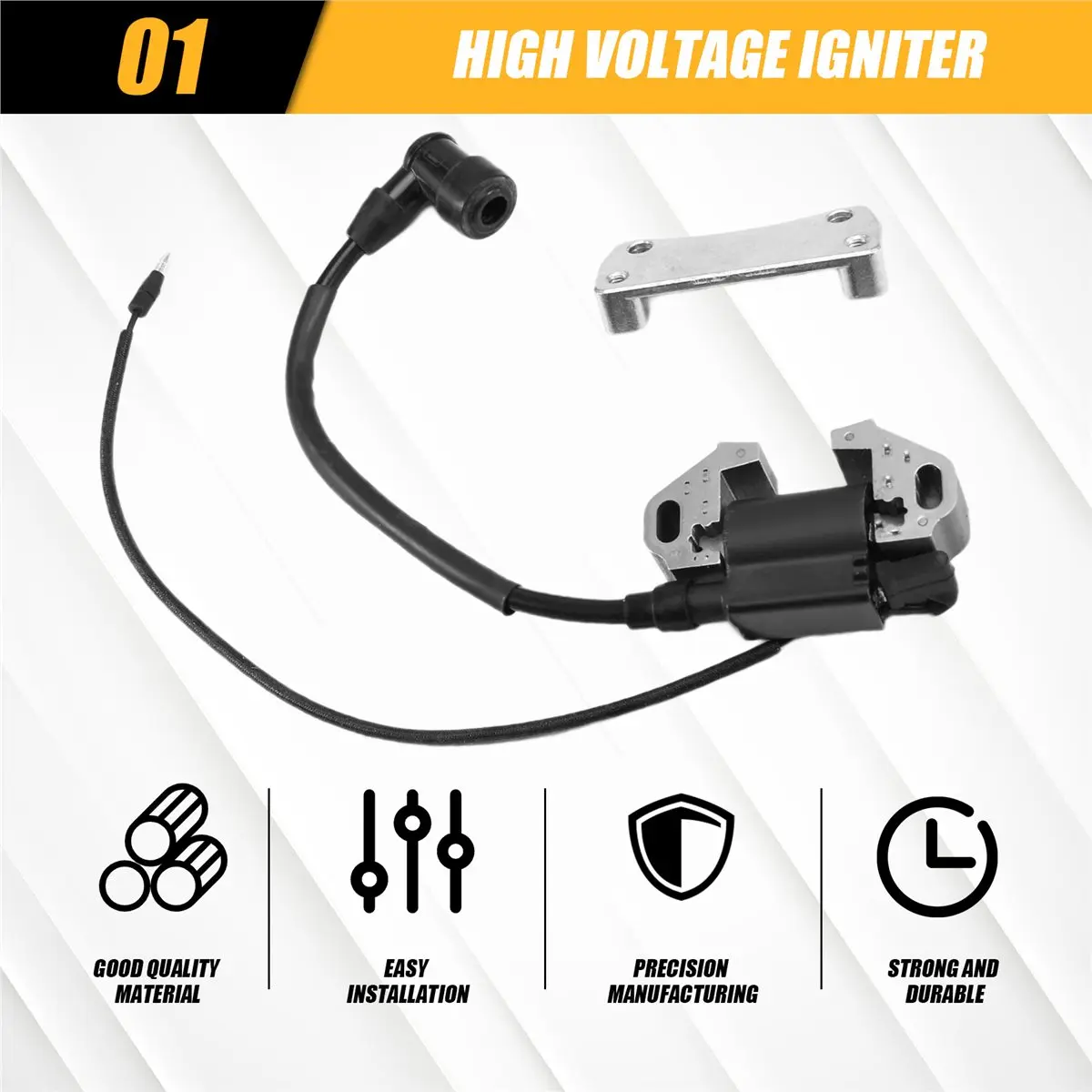 Homegood Permanent Magnet Generator 168F/170F Ignition Coil Assy High Voltage Bundle Igniter for HONDA 30500-ZL0-D32 121911223