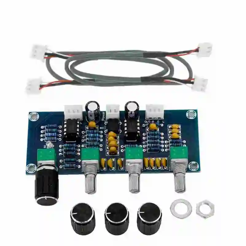XH-A901 NE5532 Tone Board preamp Pre-amp With treble bass volume adjustment pre-amplifier Tone Controller For amplifier Board