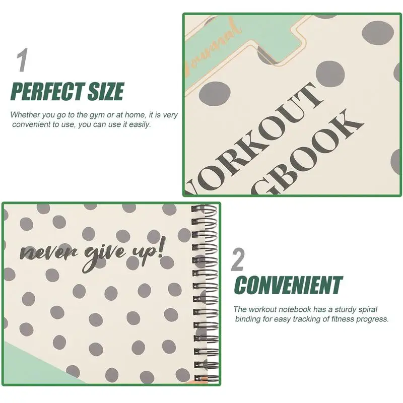 Фитнес-пробойник, тетрадь для тренировок, ежедневник для женщин, тетради для спортзала, проверка