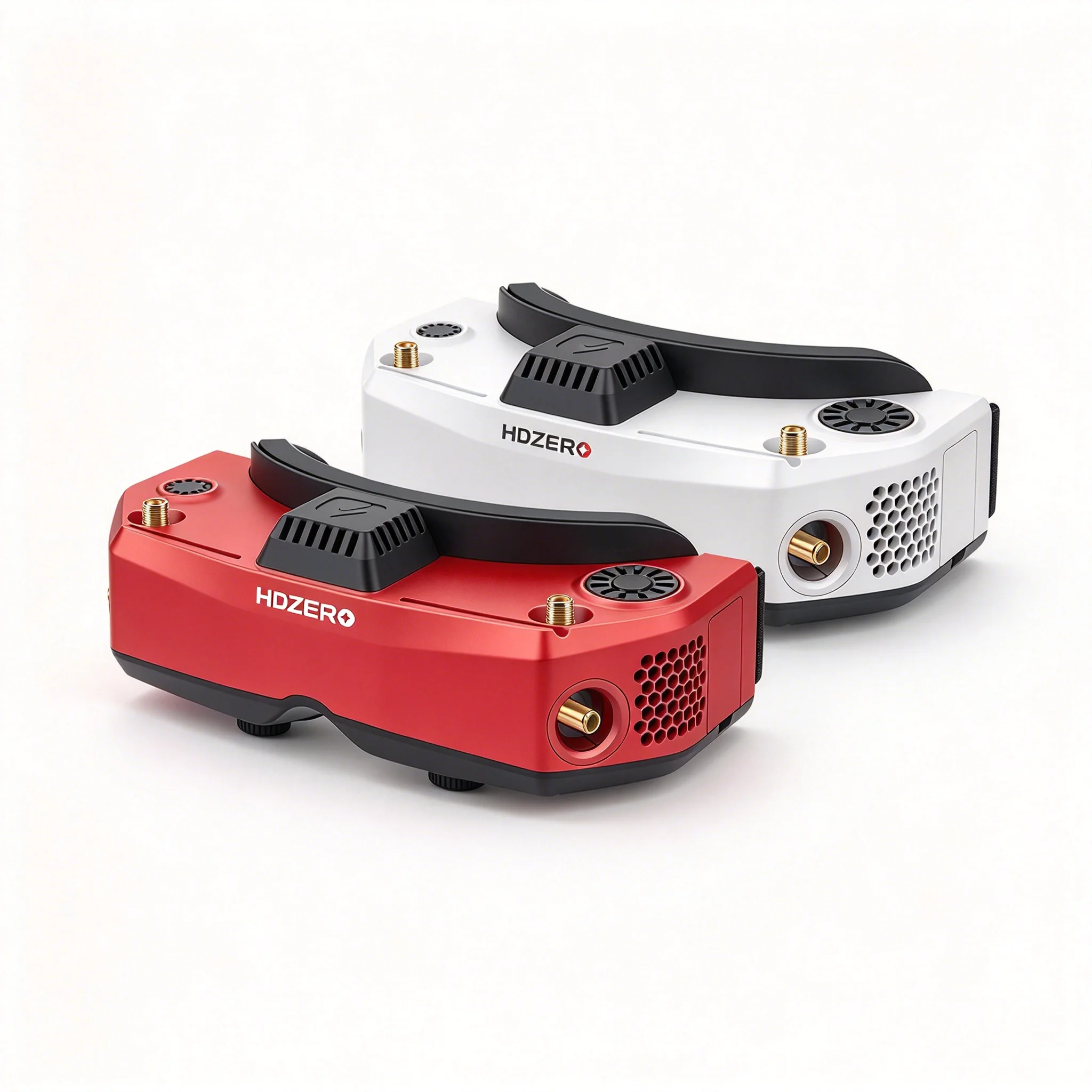 HDZero Goggle 2 FPV Goggles, 1080P 90Hz OLED Low Latency FPV Headset Built-in Analog Receiver for FPV Racing Drone