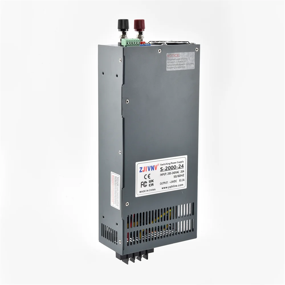 2000w AC-DC Switching Power Supply 24v 36v 48V 60V 70V 80V 90V 110V 220V 300V  Adjustable DC Voltage& current Power Supply LED