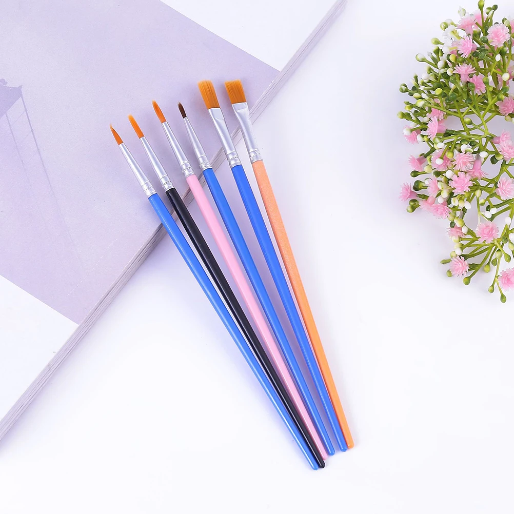 

Paint Brushes Kit Kids Craft Supplies Sponge Toy Learning for Childrens Sponges