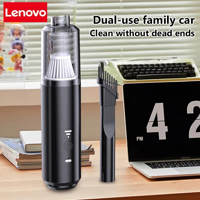 Lenovo Dust Collector Portable Vacuum Cleaner Powerful Suction electric Wireless Smart Home Cleaning Car Vacuum Cleaner 2026