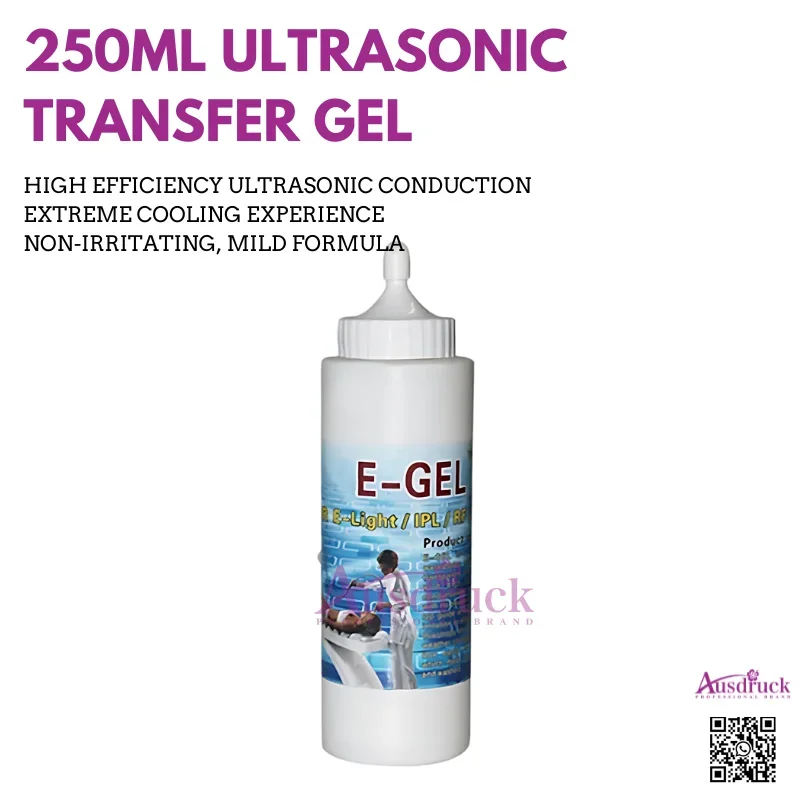 250ML of Powerful Ultrasound Conduction with Non-Irritating Coolness