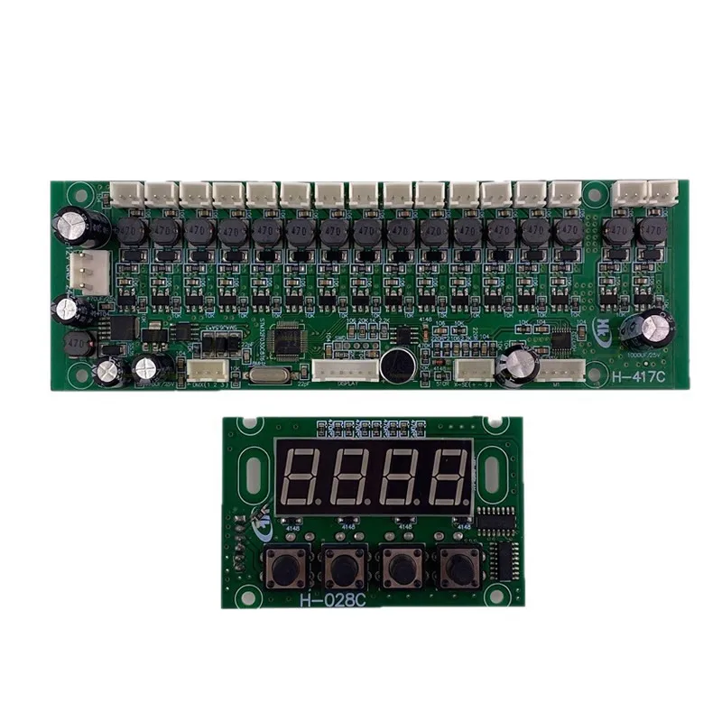 H-417C H-028C 8x12W Red L aser LED Bar Main Board Motor Boards Replacement