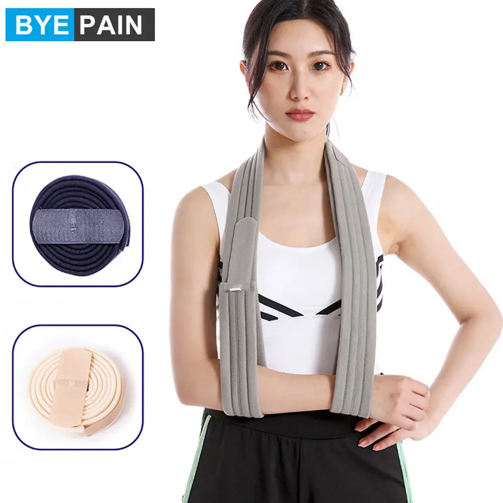 

Arm Sling, Adjustable Lightweight Shoulder Immobilizer Arm Sling Breathable Medical Shoulder Support for Injured Arm Hand Elbow