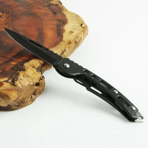 Keychain Edelstahl faltbares Messer, Outdoor -Transport, Spiegel, scharf, Tasche, Obst 6 Hauptverkäufe Besteck Jagdmesser - №5