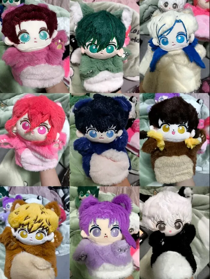 블루 락 이사기 요이치 바키라 메구루 치기리 효마 나기 세이시로 코스프레 애니메이션 주변 봉제 손 인형 생일 선물