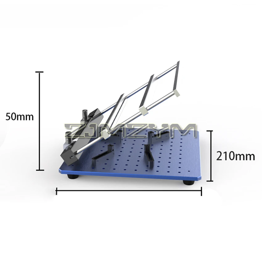 Imagem -04 - Serigrafia Manual Mesa Malha de Aço Pasta de Solda Smt Plataforma de Impressão de Fio Equipamento 170 mm x 170 mm