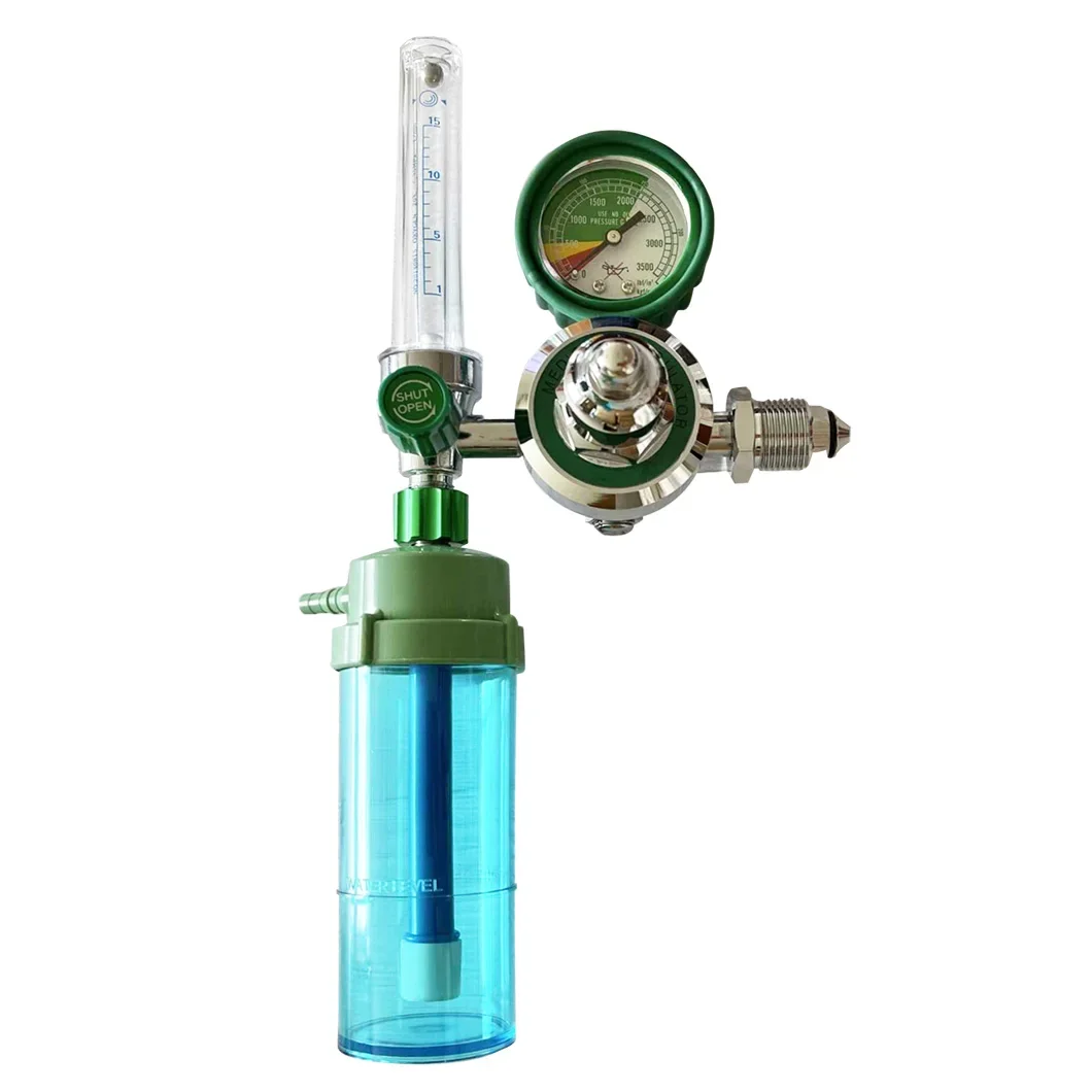 Hospital Digital Medical Oxygen Flow Meter Regulator