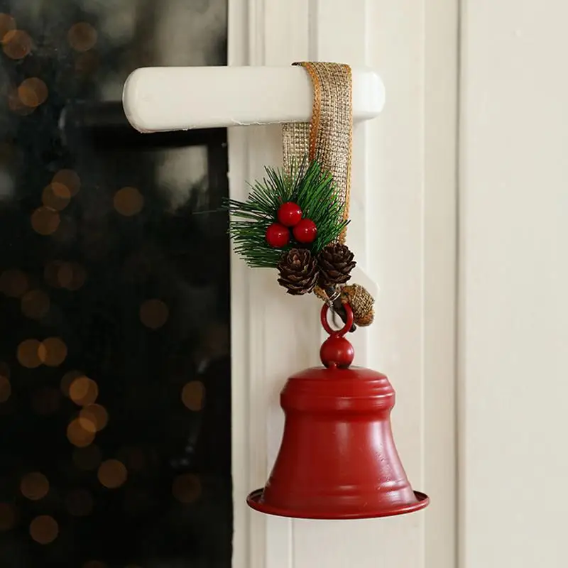 Christmas Bell Ornaments Artisanal Design Christmas Bell Exquisite Design Sturdy Christmas Decor Christmas Tree Bell For Party