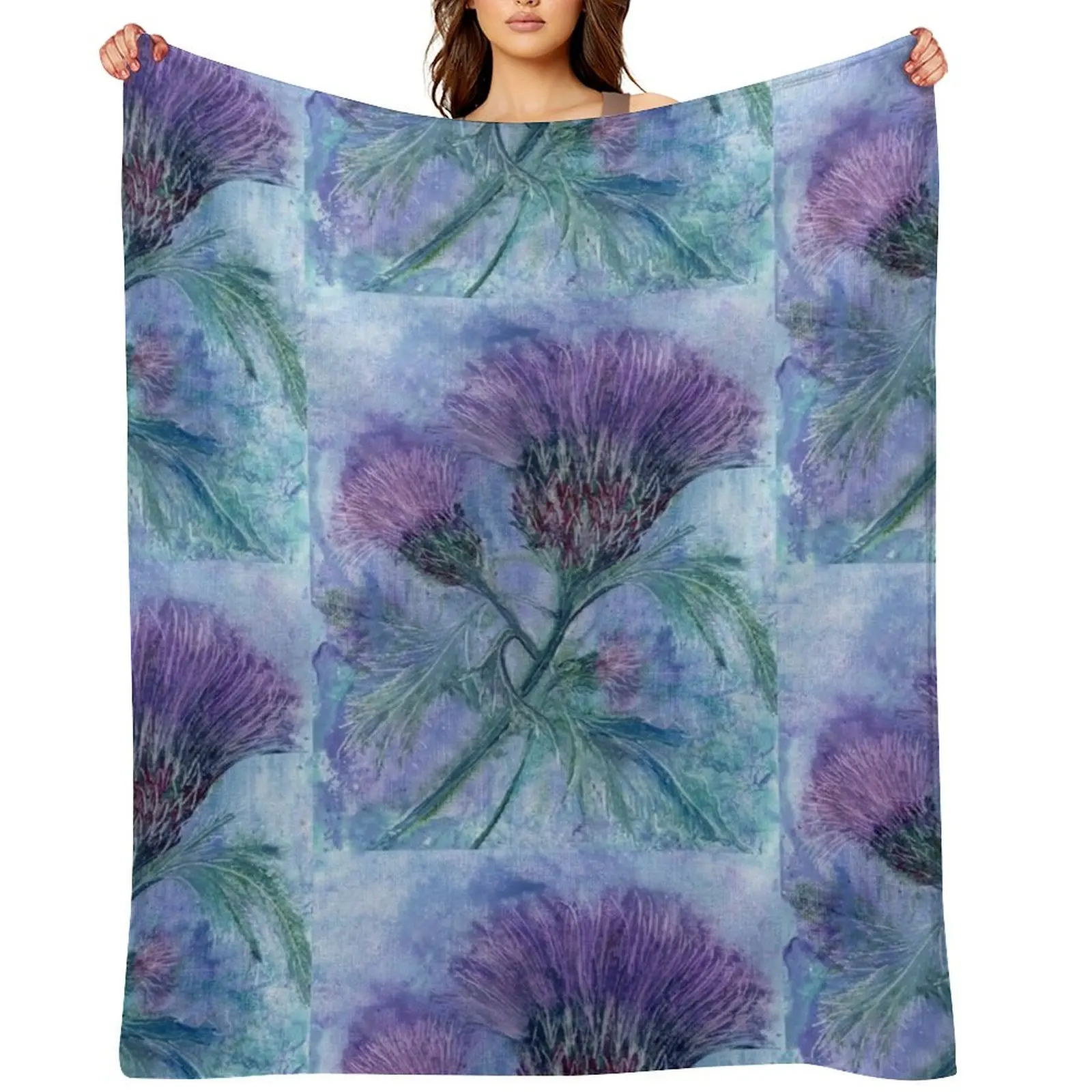 

The Thistle Throw Blanket Blankets For Sofas Extra Large Throw Tourist Blankets