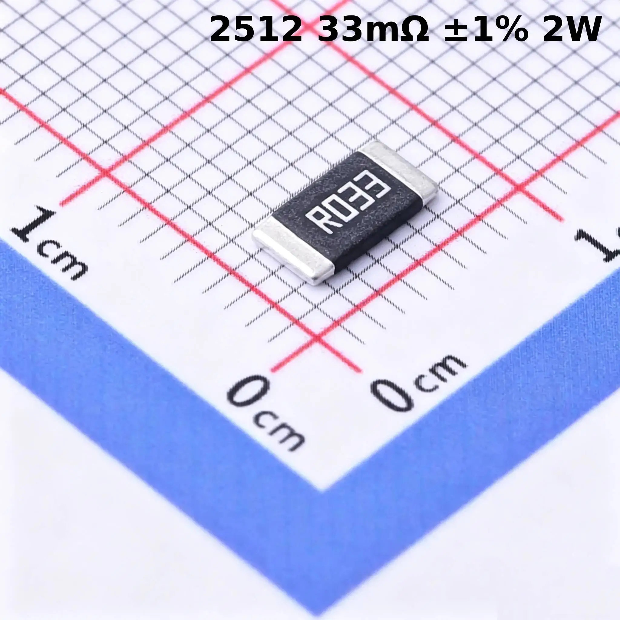 50/200/500pcs 3W 2W 2512 SMD Alloy Resistor 1% 0.033R 0.035R 0.039R 0.04R 0.045 33mR 35mR 39mR 40mR 45mR ohm Resistance IN STOCK