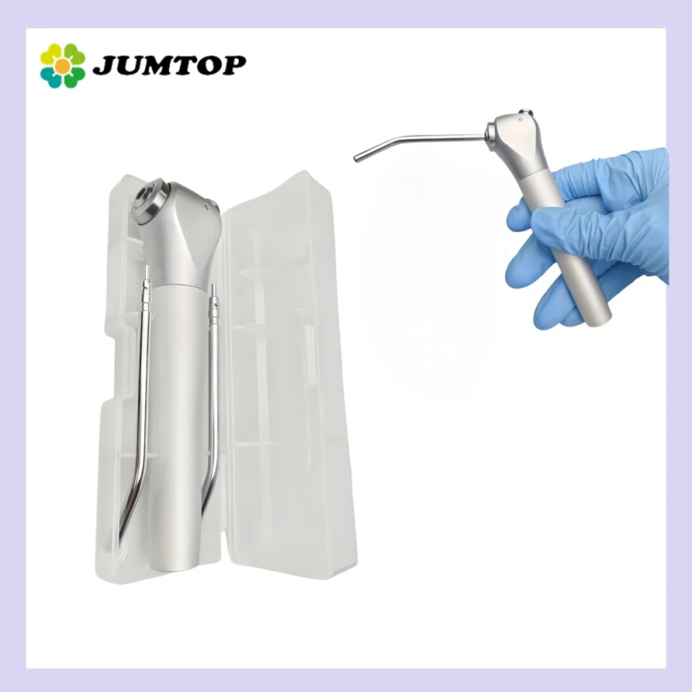 

Dental Teeth Whitening Tool Dental Air Water Spray Triple 3 Way Syringe Handpiece +2 Nozzles Tips Tubes