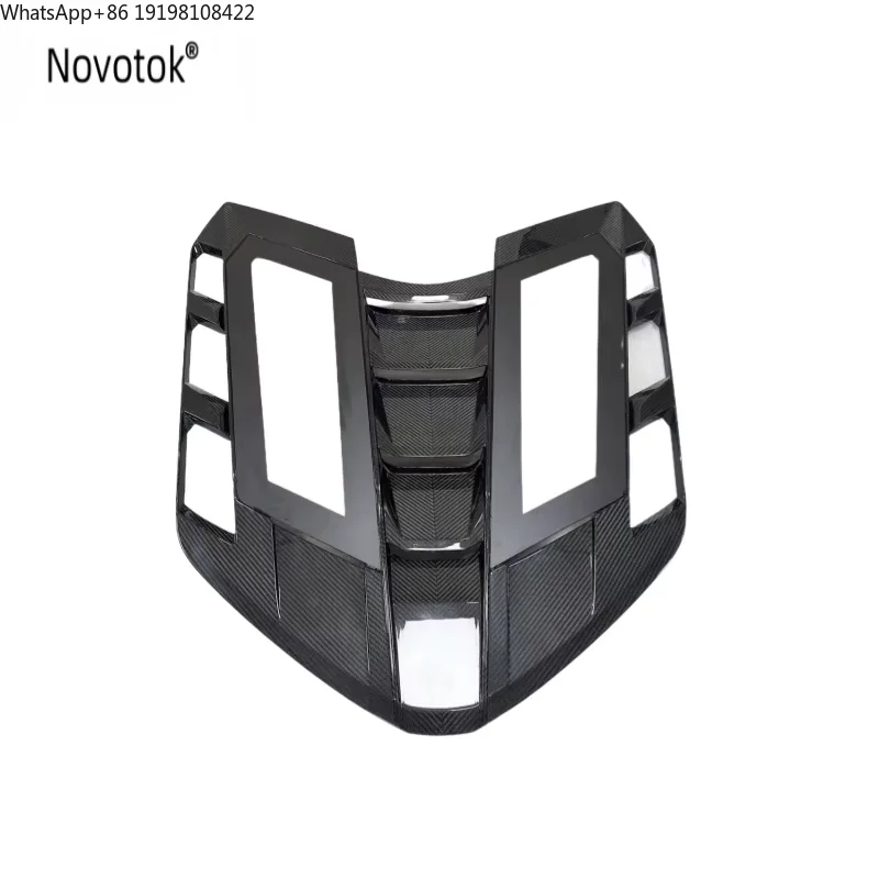 Premium Material Dry Carbon Fiber C8 Rear Window Cover For Chevrolet Corvette C8 Car Accessories