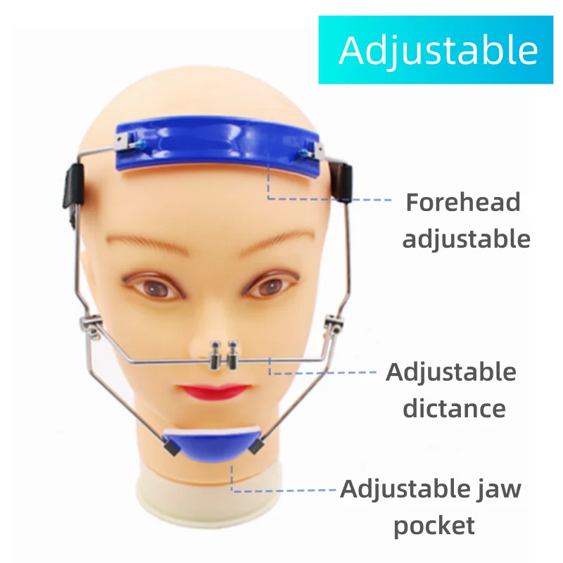 1pcs Adjustable Dental Orthodontic Underbite Correction Head Cap Front Traction Device Dental Headgear Dentist Lab Equipment