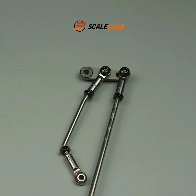 RC 1/14 Scaleclub Modell 8X8 8X4 Traktor Schwerlast-Abschleppwagen Vorne 1 Hinten 3 Verbindungslenkstangen für Tamiya Muldenkipper DIY-Teile – Detail 2