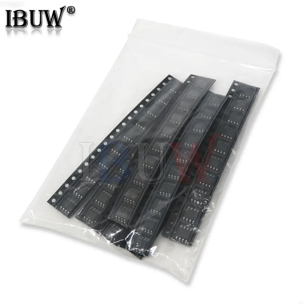 10 قيم * 10 قطعة NE555 LM358 MC34063 LM393 LM386 LM1458 LM311 TL431 LM293 LM2903 SOP8 مكبر للصوت الدائرة مصلحة الارصاد الجوية لتقوم بها بنفسك مجموعة الإلكترونية #1