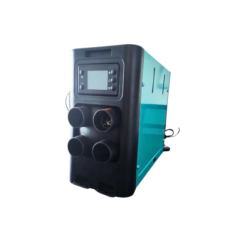 Liquid Engine Preheater Accessories, 12V/24V 5KW Diesel-Powered Parking Heater with Fuel Pump for Efficient Engine&Cabin Warming