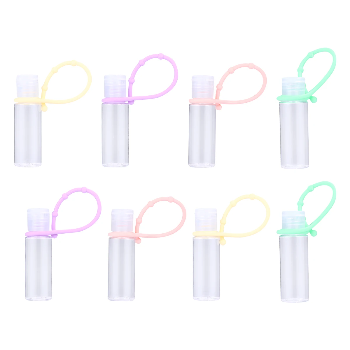 

8 pcs Bottles Refillable Travel Size Leak-Proof Portable Hand Dispenser For Perfume Liquid Wash-