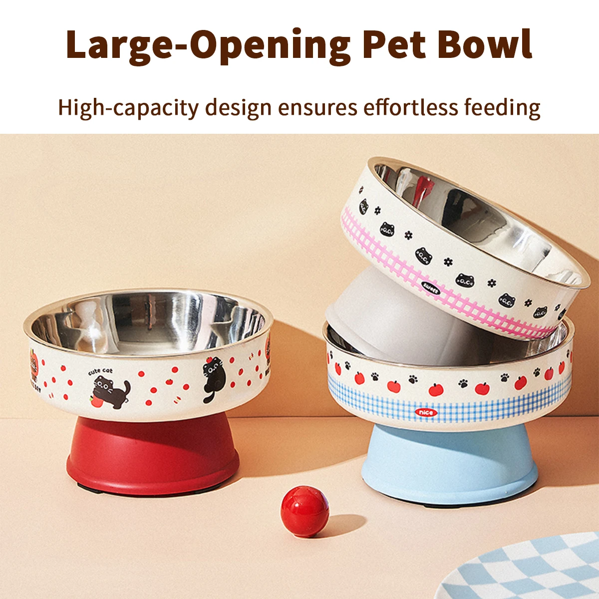 Thumbnail 4 - #75 Stainless Steel Pet Bowls Price Drop Alerts
