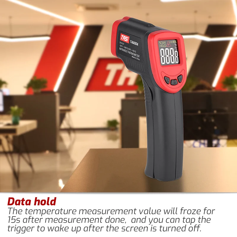 Infrared Thermometer Digital Non Contact Temperature Gun Industry IR Laser Temperature Meter -50~380 Phrometer