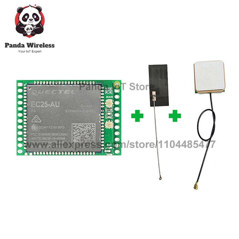 

Модуль Quectel EC25-AUFA 4G: Плата разработки LTE CAT4 с поддержкой GNSS/GPS и графическим процессором (глобальный диапазон)