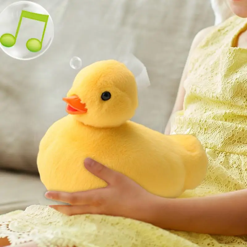 Plush Duck Toy Interactive Walking Duck Toy With Movement & Sounds 17cm/6.7inch Early Educational Preschool Stuffed Animal