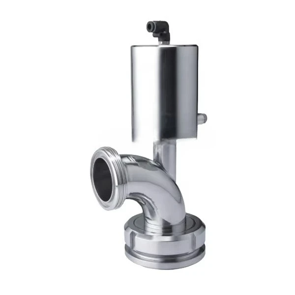High Quality, Durable, Stainless Steel Pneumatic Bottom Valve