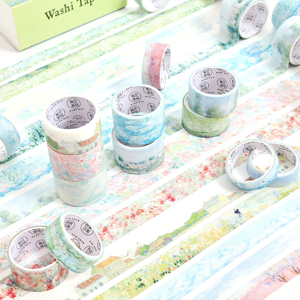 20 لفات خمر حديقة اشي الشريط مجموعة 5 عرض 2 متر طويلة اللوحة اخفاء أشرطة للمجلات المخططين لوازم مكتبية #3