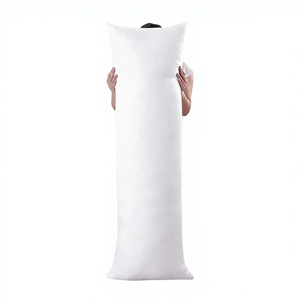 150 X 50 CM Washable Hugging Pillow Inner Body Cushion with Cotton & Polypropylene Filling