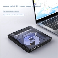 USB 3.0 Type C External CD DVD RW Drive DVD Writer Portable DVD Writer Disc Super Drive For Laptop Easy To Use