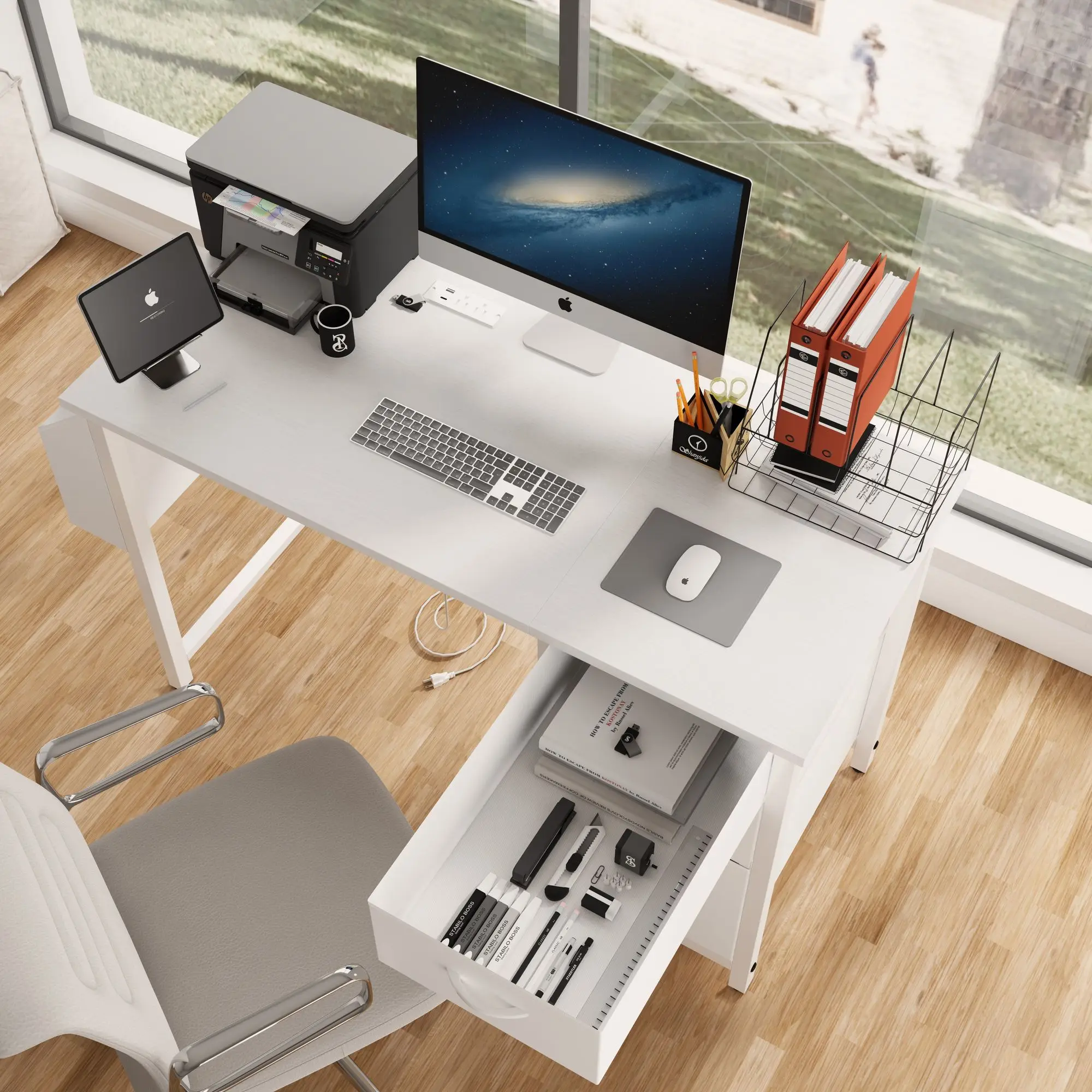 47"Office Desk With… - image