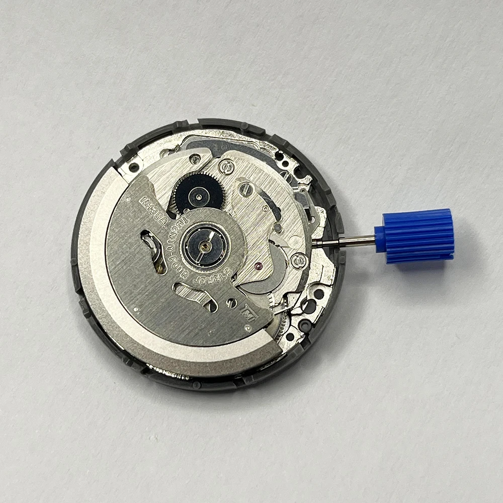 اليابان حقيقية NH38 NH38A فتح القلب الحركة التلقائية تعديل حقيقي NH38 4R38 آلية ميكانيكية 24 جواهر عالية أكورا