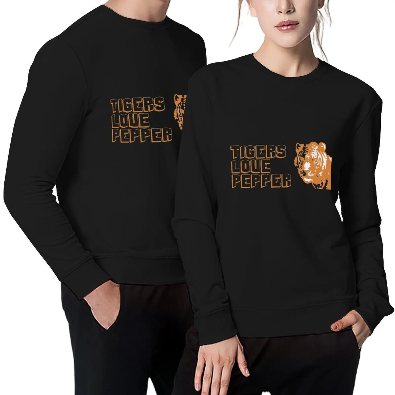 

Tigers Love Pepper Pullover autumn clothes tracksuit men men's coat clothes for men sweatshirt men