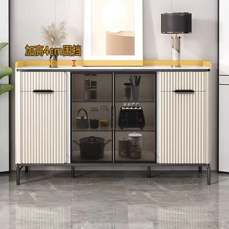 

Cube Luxury Sideboard Standing Dresser Space Saving Organizer Side Cabinet Drawers Multifunctional Muebles Bedroom Furniture