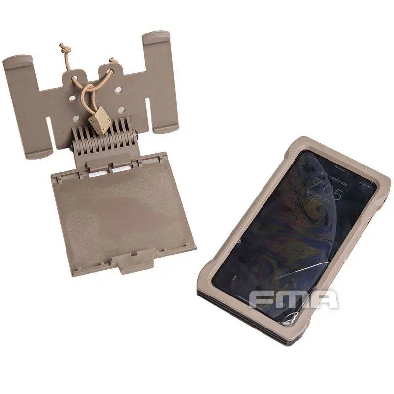 FMA Molle Mobile Pouch for IPHONE XS Max Outdoor Tactical Hunting Vest Style Mobile Phone Case Phone Protective shell