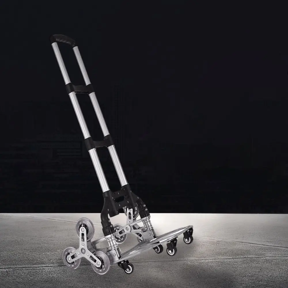 Pratico carrello pieghevole leggero Carrello multifunzione pieghevole per carichi pesanti Carrello portatile in lega di alluminio da campeggio