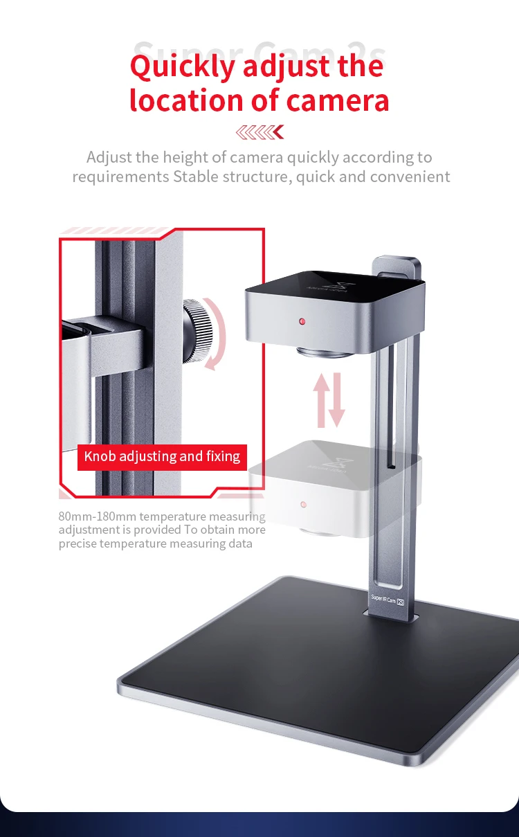 Tp QianLi MEGA-IDEA Super iR Cam 2S Pro 3D Thermal Camera Phone Repair Short Circuit Quick Diagnosis Motherboard Infrared Tool