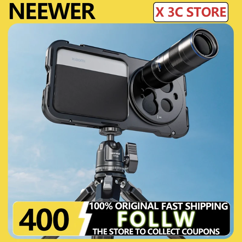 

NEEWER 400mm Telephoto Lens for Smartphone IPhone Vivo OPPO Samsung Concert Portrait Photography Professional Mobile Camera Lens