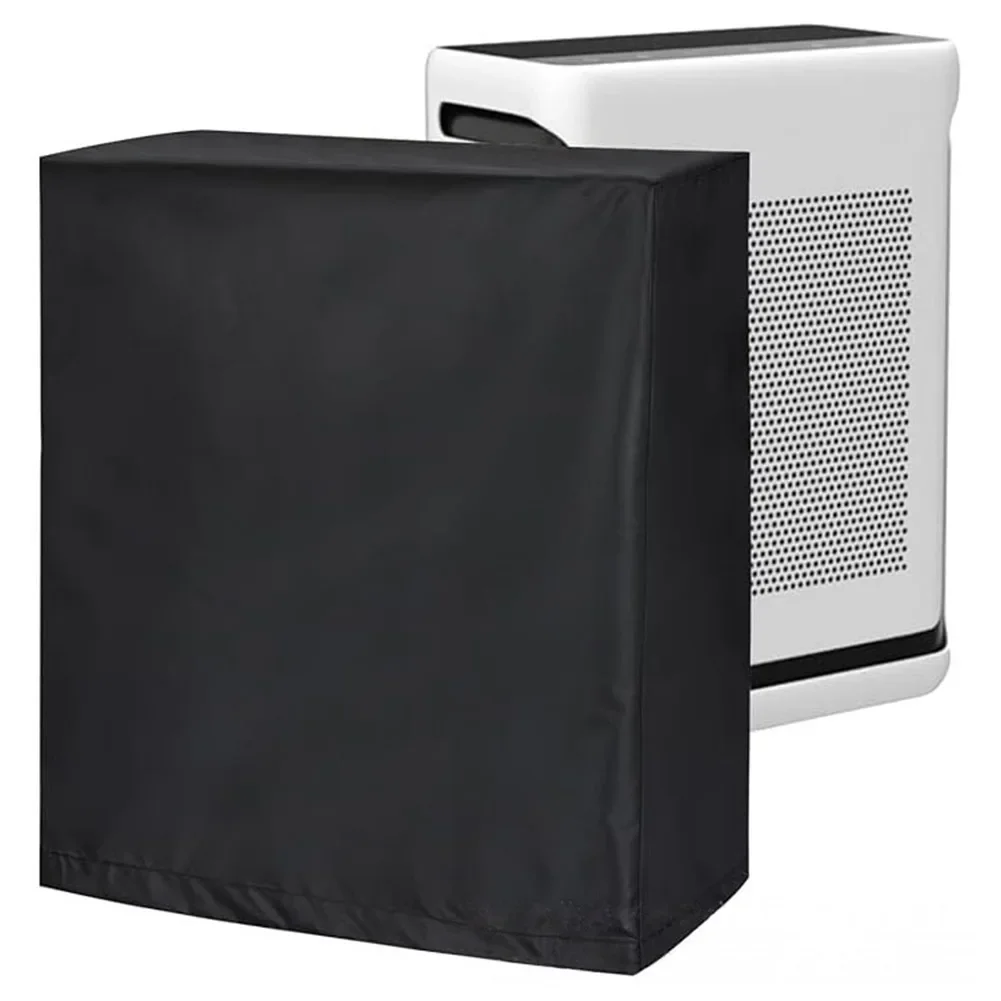 

Air Purifier Cover for Long Term For Storage Dust and Moisture Protection Oxford Cloth Black Size 16.5x10.6x19