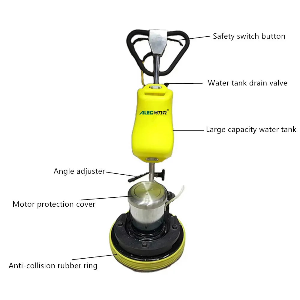 17 Inch Marble Crystal Surface Curing Polishing Machine Polishing Tile Wood Floor Waxing Cleaning Machine