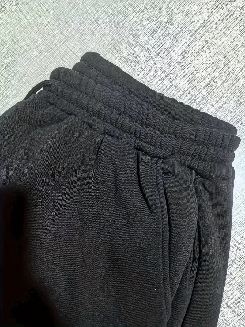 Y2K Millennial Style Subkultur-Stil mit Distel-Totem-Muster-Print, lässige, sportliche Damenhose mit geradem Bein, elastische Taille – Detail 19