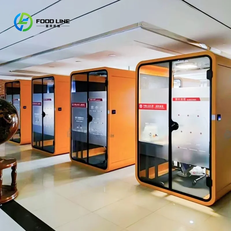 Customized Enclosed Private Room Furniture Smoking Acoustic Cabin Isolated Easy Assembly Space Sound Proof Pod
