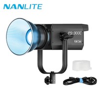 Nanlite FS-300C 300W RGBW LED Monolight 2700K-7500K Professional Photography Light Strobe Lamp for Video Studio Live Stream
