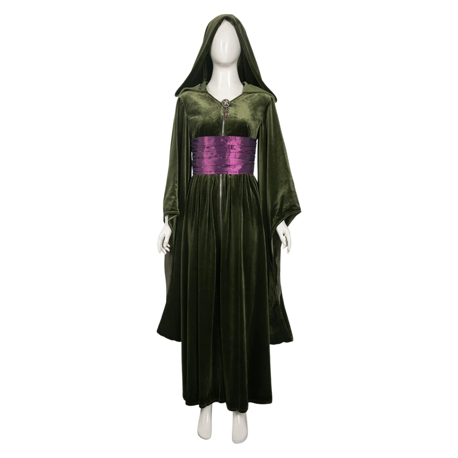 Episode 3 Padmé Amidala Cosplay Costume for Women Girls Men Adult Anime Outfit Halloween Cos Green long skirt D04