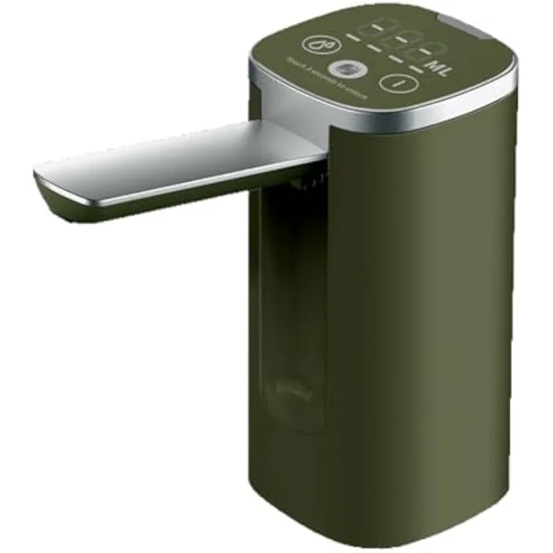 Able-bomba de água elétrica silenciosa automática-distribuidor de jarro de água recarregável dobrável para garrafa de 5 galões