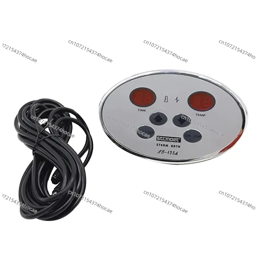 Digital Sauna Controller Wall Mount 35-110℃ Steam Generator Controller 1-12 Hours Setting for 3-27KW Sauna Heater